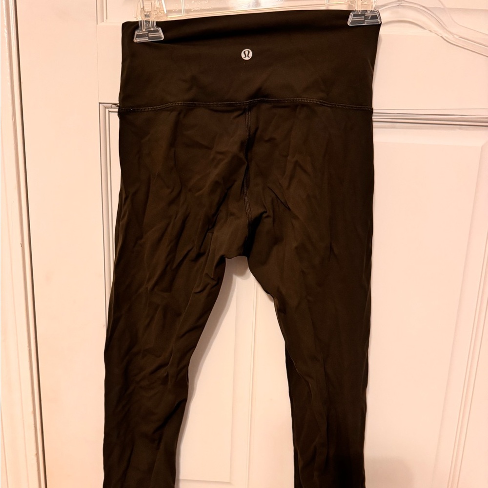 Olive green Wunder Under Lululemon Leggings SOLD!